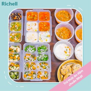 Khay trữ đông thức ăn Richell Nhật