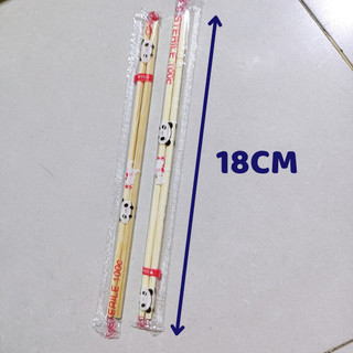 Bịch đũa tre sạch dùng một lần (Bịch 20 đôi)