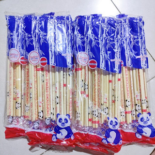 Bịch đũa tre sạch dùng một lần (Bịch 20 đôi)