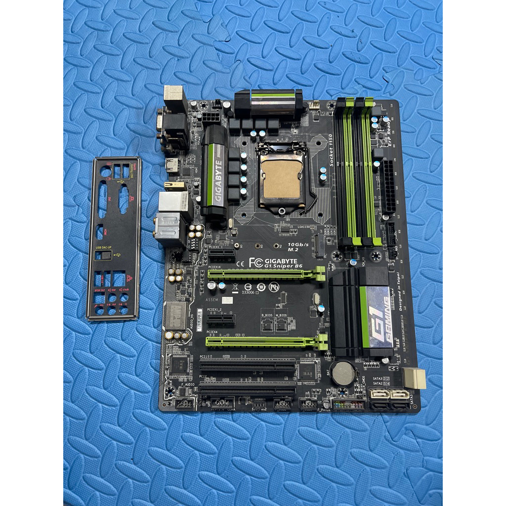 Mainboard Gigabyte G1 Sniper B6 Socket 1150 | Chipset B85 | 4 Khe RAM DDR3 Dual Channel | Hỗ Trợ i3 