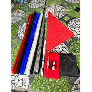 Combo mẹ bồng con 3mét Nan màu (Đã Mài Phíp) cắt ngọn và đánh dấu sẵn tặng kèm đầy đủ phụ kiện lên diều đồ chơi diều sáo