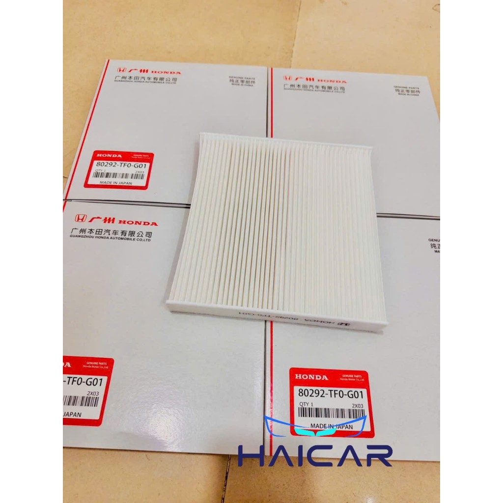 Lọc gió điều hòa xe Honda City 2013-2024 , CRV 2018-2023  Nhãn hiệu Honda Japan 80292TF0G01