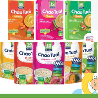 Cháo Tươi Ăn Dặm Cho Bé SG Food/ Cây Thị 240g