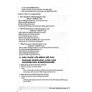 Sách - Văn phạm tiếng Pháp căn bản, nâng cao