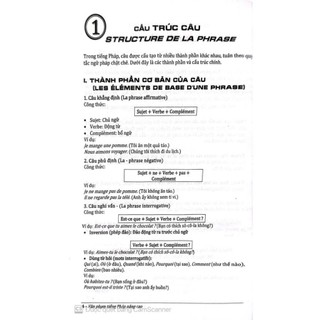 Sách - Văn phạm tiếng Pháp căn bản, nâng cao