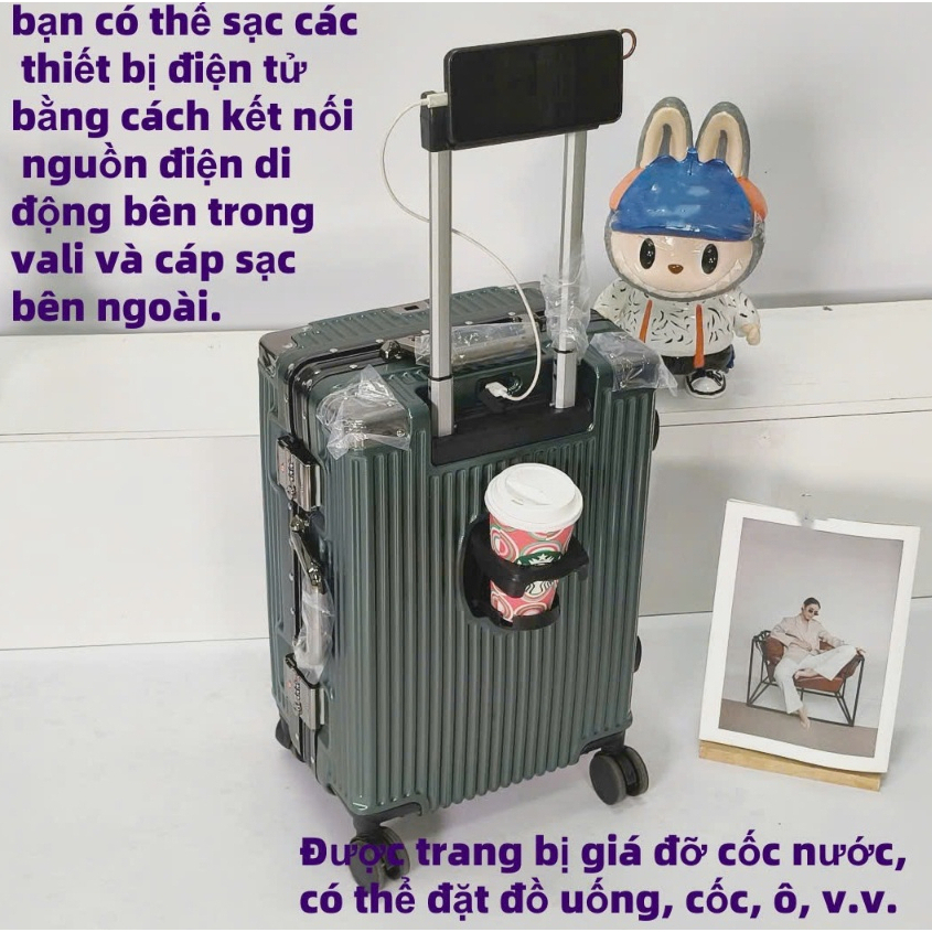 Vali Khung nhôm size 20/24/28 CHỐNG VA ĐẬP,CHỐNG TRẦY XƯỚC-BH TRỌN ĐỜI. mã sp lk026/kn6048/kn6041