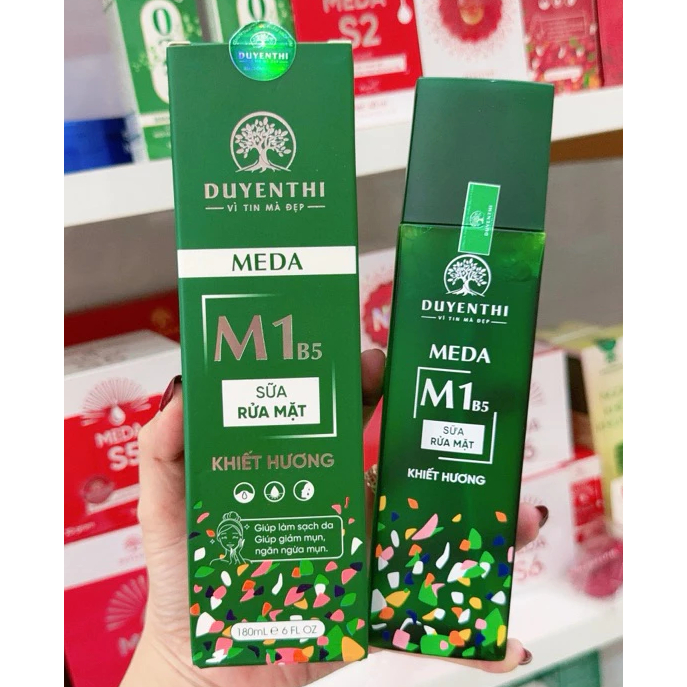 Sữa Rửa Mặt Meda M1 B5 Khiết Hương_DUYENTHI GROUP_Làm Sạch Da - Ngăn Ngừa Mụn 150ml