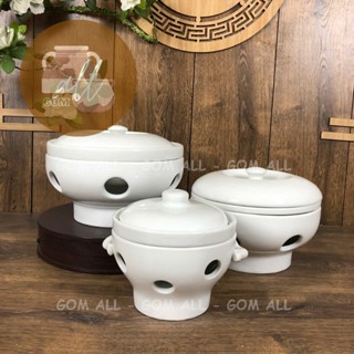 [CÓ NẮP][HÀNG ĐẸP] Bát tô hâm nóng thức ăn có nắp bằng sứ gốm sứ Bát Tràng.