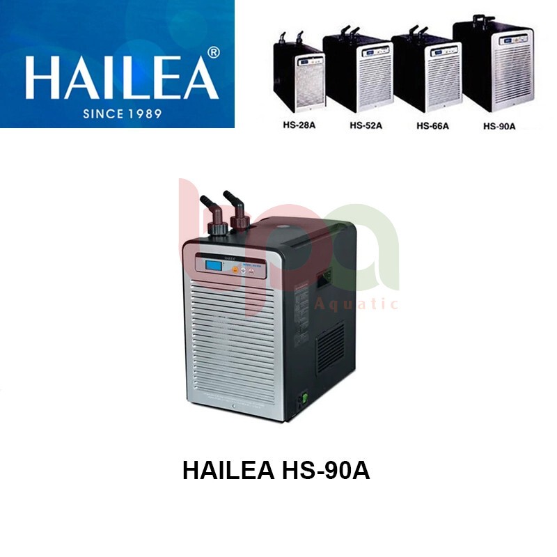 CHILLER HS 90A HAILEA MÁY ĐIỀU HÒA NHIỆT ĐỘ NƯỚC LÀM LẠNH CHUYÊN DỤNG CHO HỒ CÁ BIỂN VÀ NƯỚC NGỌT