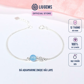  Lắc Tay Bạc Nữ 1 Viên Liugems Mix Đồng Tiền Phát Lộc Vạn Sự Hanh Thông Công Việc May Mắn VB50 
