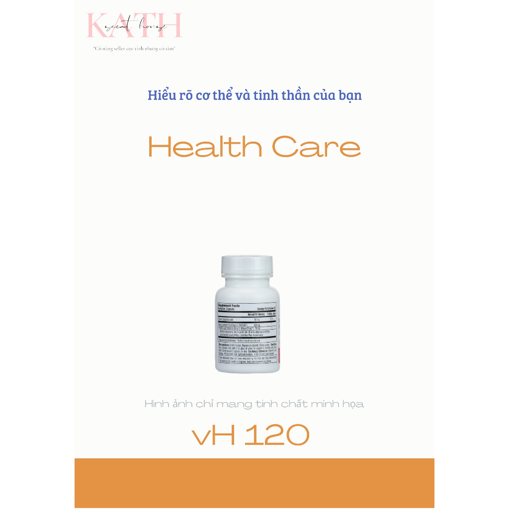 [Kath] Hộp v.H men vi sinh [120v] link phụ