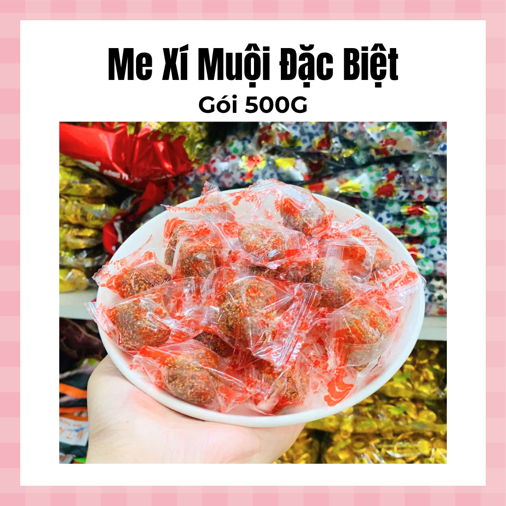 Me Đất Sét Hoàng Quân, túi zip 500G - Date luôn mới
