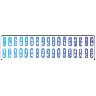 TẶNG GIẤY DÁN CHO ĐÀN KALIMBA