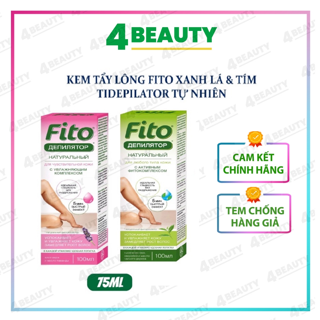 Kem Tẩy Lông Fito Nga 100ml Làm Sạch Dịu Nhẹ Từ Lô Hội Và Dầu Hoa Oải Hương | BigBuy360 - bigbuy360.vn