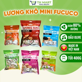 [COMBO 2 TÚI GIÁ 96K] Lương Khô 13 vị mini Phú Cường FUCUCO 370g/1kg Bổ Sung Năng Lượng Tốt Cho Sức Khỏe Sử Dụng TiệnLợi