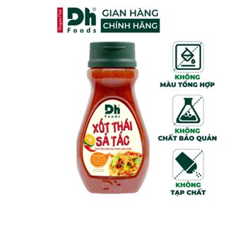 Xốt Thái sả tắc Dh Foods gia vị làm món xốt Thái chân gà, hải sản, cá chiên, chấm gỏi Thái lọ 200gr