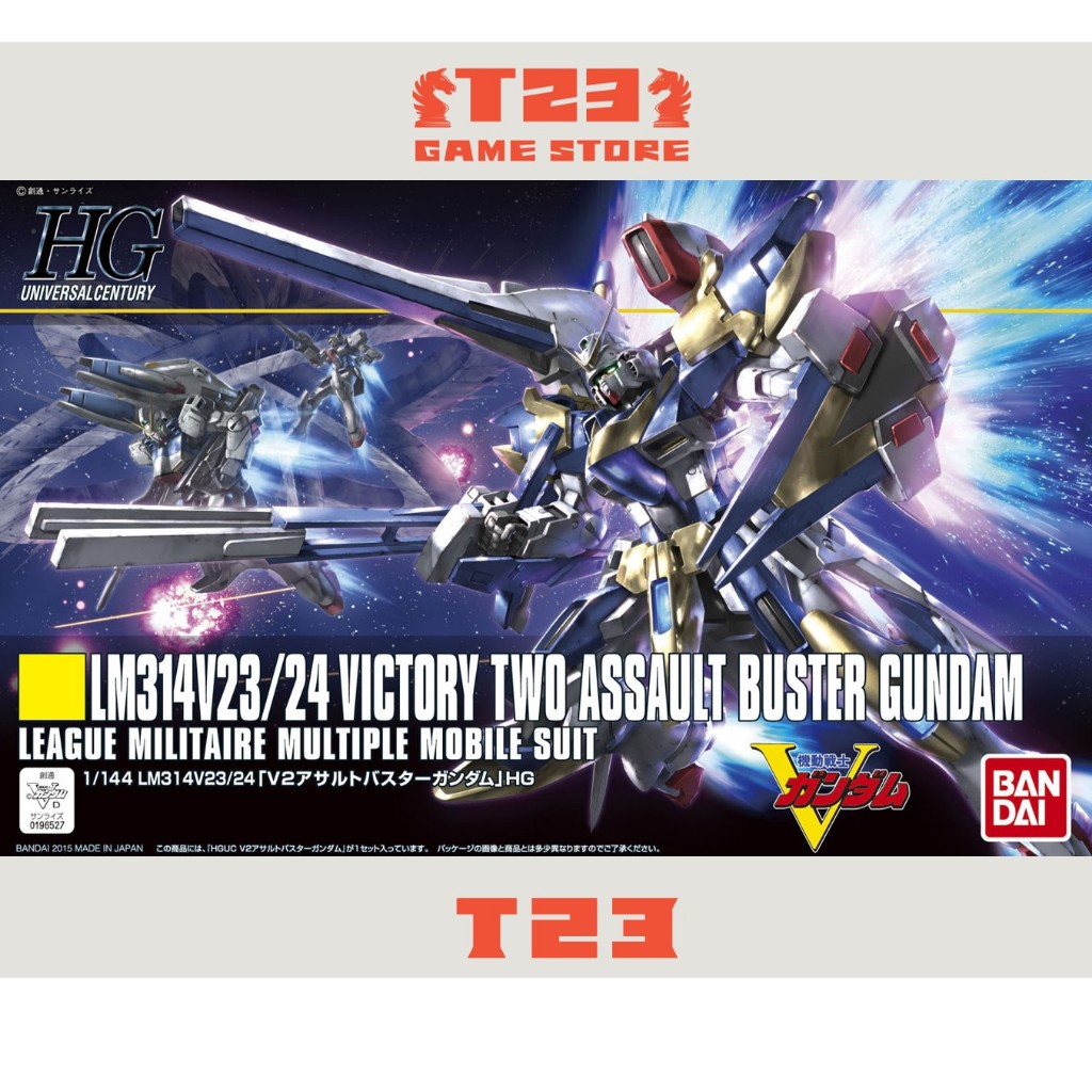 HG V2 Assault Buster Gundam – HG – 1/144 - HGUC – MÔ HÌNH GUNDAM CHÍNH HÃNG BANDAI