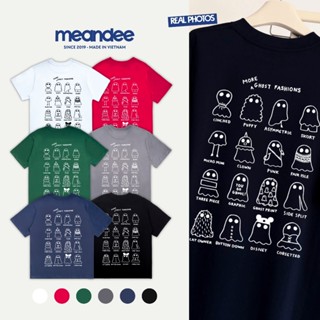 Áo Thun Nam Nữ Meandee Phông Tay Lỡ Form Rộng Unisex Local Brand Chất Cotton Co Giãn Tee Oversized Basic Cổ Tròn - TERE1