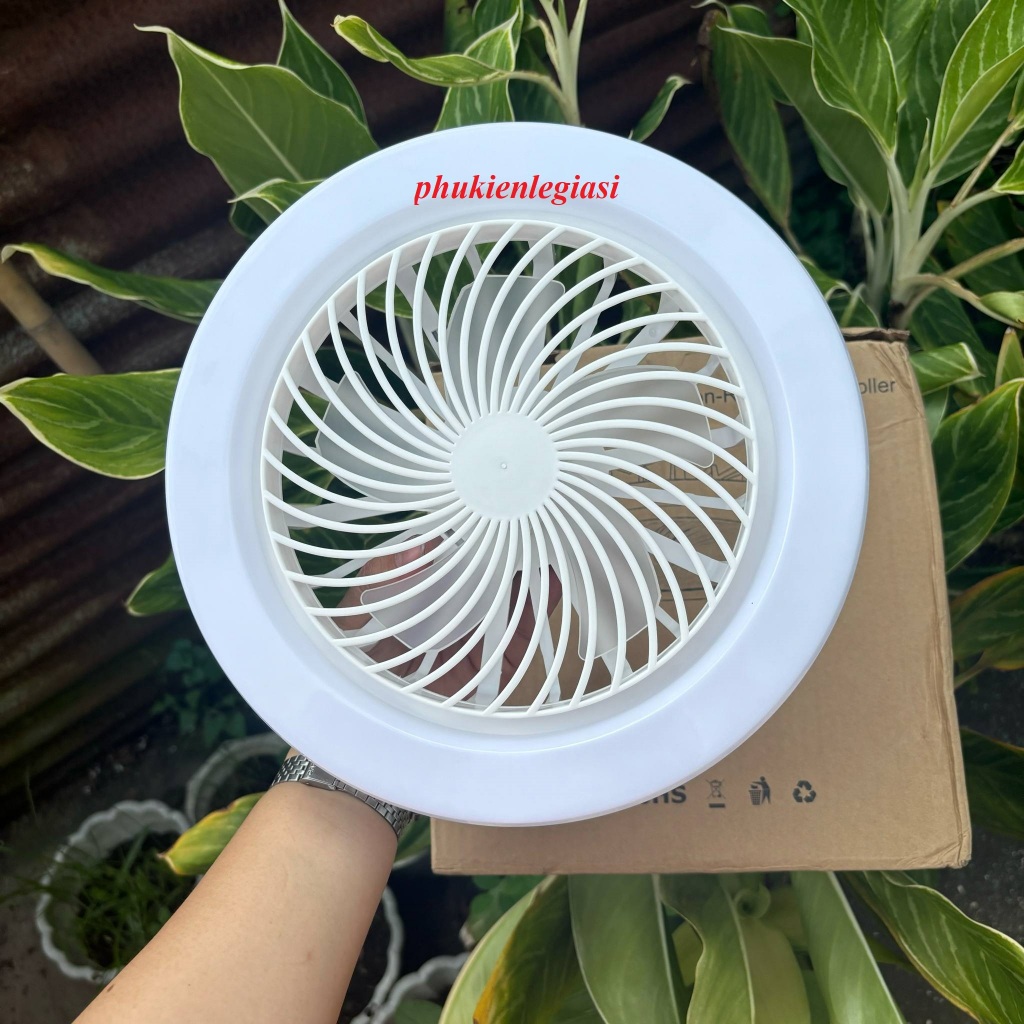 Quạt Trần Đèn LED E27 Chùm 30W loại 3 chế độ