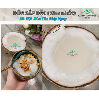  DỪA SÁP ĐẶC CẦU KÈ   Tặng dừa khô sữa đặc lạc rang ăn kèm  