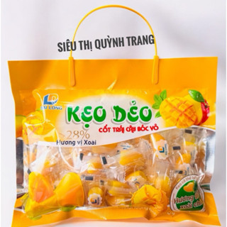  Kẹo Dẻo Xoài Cốt Trái Cây Bóc Vỏ ít đường Đại Long 400g ... 