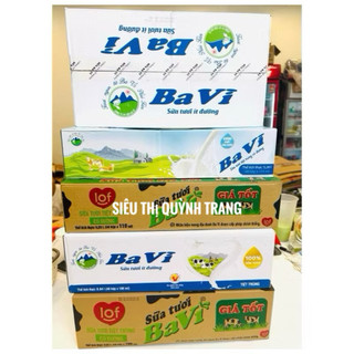  Thùng 48 hộp Ba Vì Sữa Tươi Có Đường 180ml   Date Mới   ... 