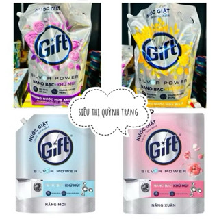 Nước Giặt Gift Hương Nắng Mai, Nắng Xuân Túi 3.6kg