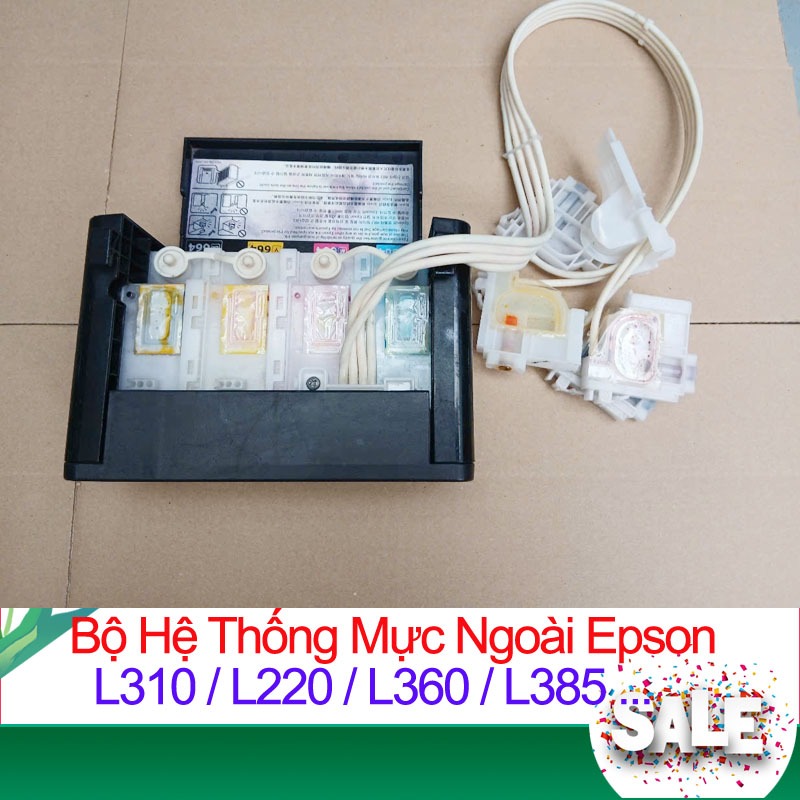Bộ Dẫn Mực Ngoài Epson L300 / L310 / L210 / L220 / L360 / L365 / L380 / L385 / L455 / L565