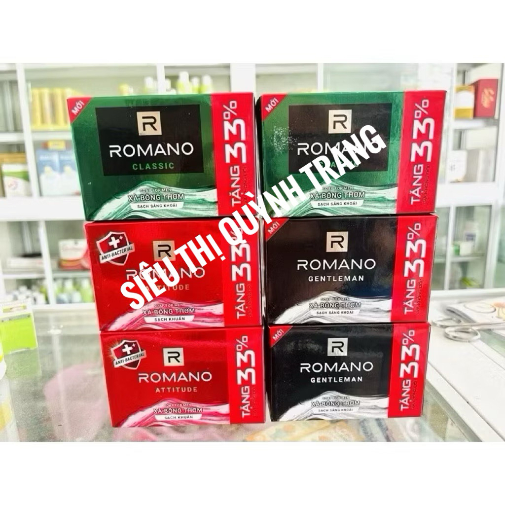 Cục xà bông Romano 90 - 120g