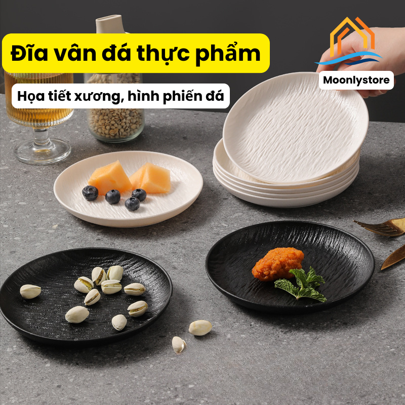 ĐĨA NHỰA THÀNH CAO – ĐĨA NHỰA VÂN NHÁM THẠCH CAO CẤP PHONG CÁCH CHÂU ÂU