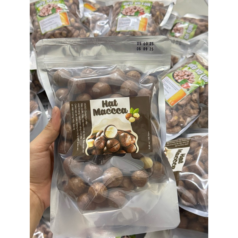 [500GR] HẠT MACCA NGUYÊN VỎ SIÊU THƠM,GIÒN,BÉO