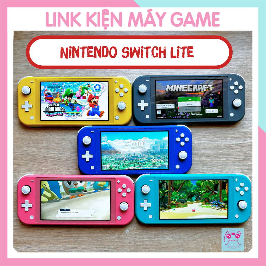 Máy game Nintendo Switch Lite (  Free Game /Bảo Hành 3 Tháng)
