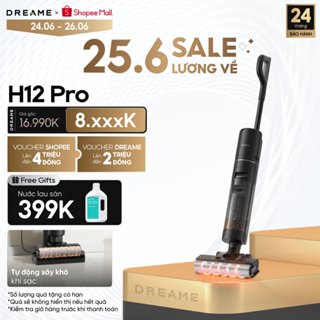 Máy Lau Sàn Hút Bụi Không Dây Cầm Tay Dreame H12 Pro - Bản quốc tế - BH 24 tháng