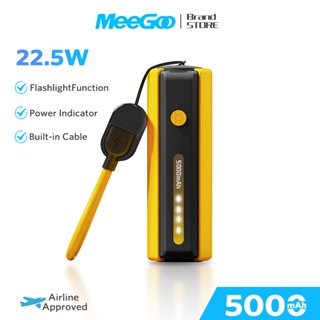  Sạc Dự Phòng Mini Cầm Tay 5000mAh MeeGoo,Sạc Dựng Phòng Kèm Dây Sạc Type C To Type C Sạc Nhanh 
