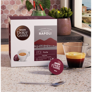 NEW- Cà phê viên nén Nescafe Dolce Gusto vị Espresso Napoli Đậm mạnh Nhập Spain