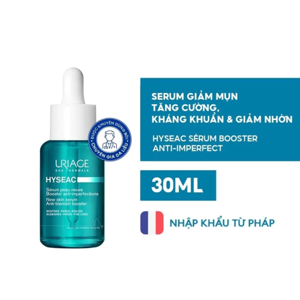 Uriage Tinh chất Hyseac Sérum Booster Anti-Imperfect 30ml