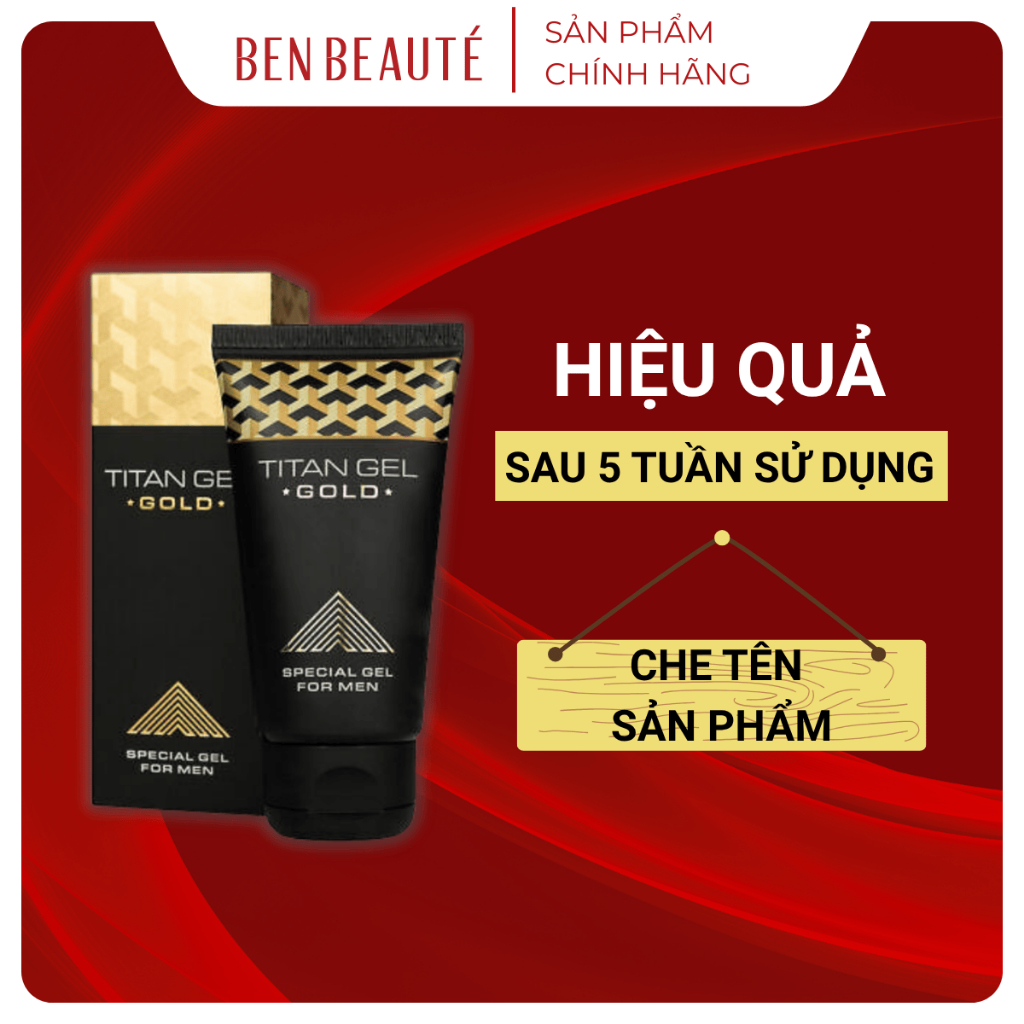 Gel Titan Gold Dưỡng Ẩm Da Dành Cho Nam Giới
