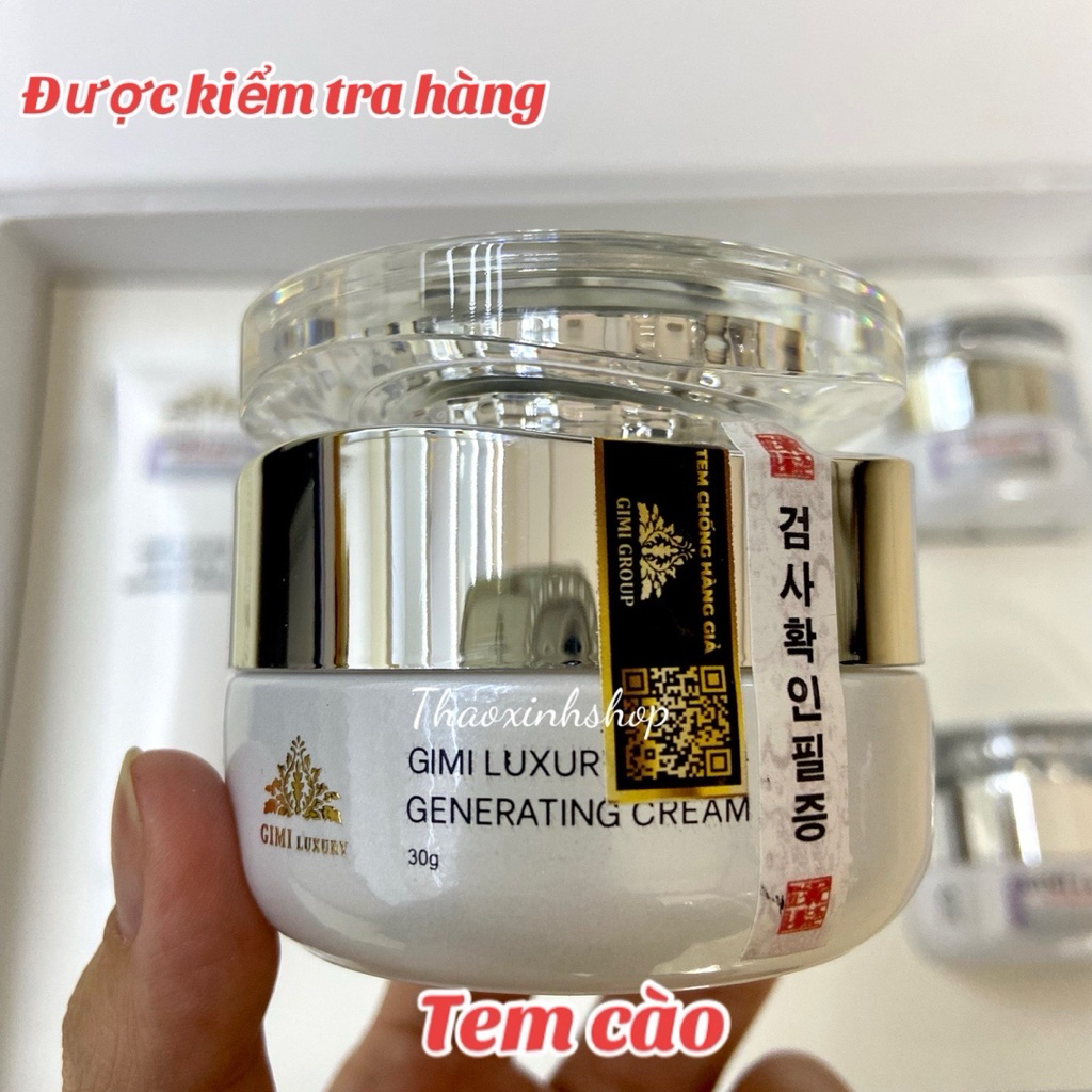 (Chính Hãng )Kem Ban Đêm GiMi Luxury Hàn Quốc (Generating Cream 30g),Date tới 2026