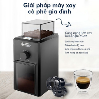 Máy xay cà phê Delonghi KG79 (Đen) Hãng phân phối