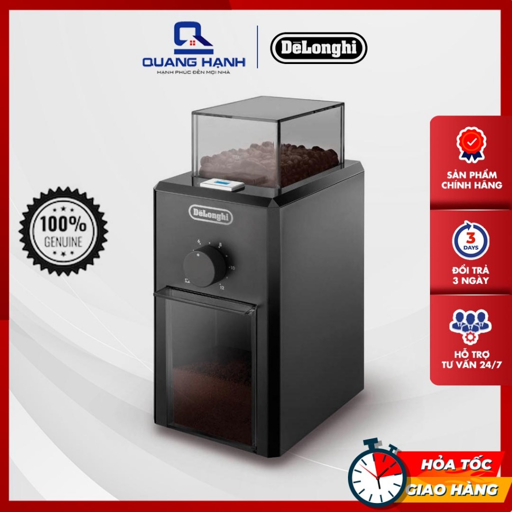 Máy xay cà phê Delonghi KG79 (Đen) Hãng phân phối