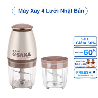  Máy Xay Đa Năng Osaka 700 Ml Máy Xay Thịt Rau Củ Quả Lưỡi Dao Cao Cấp   Mẫu Mới Nhất   