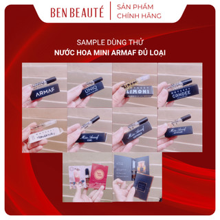  Sample Nước Hoa Club Armaf Trial Size 