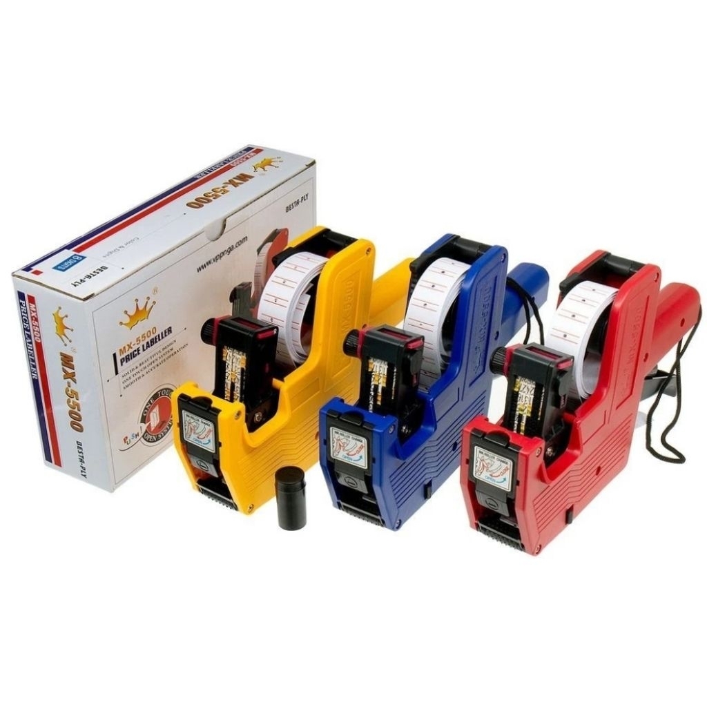 MÁY BẤM IN GIÁ TIỀN DELI MX500 KÈM TEM GIÁ TỐT
