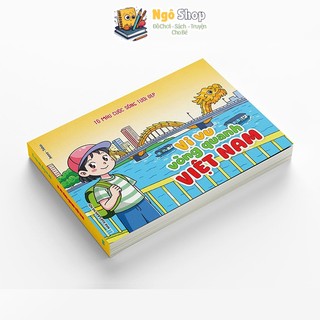 Sách - Tô Màu Cuộc Sống Tươi Đẹp – Vi Vu Vòng Quanh Việt Nam