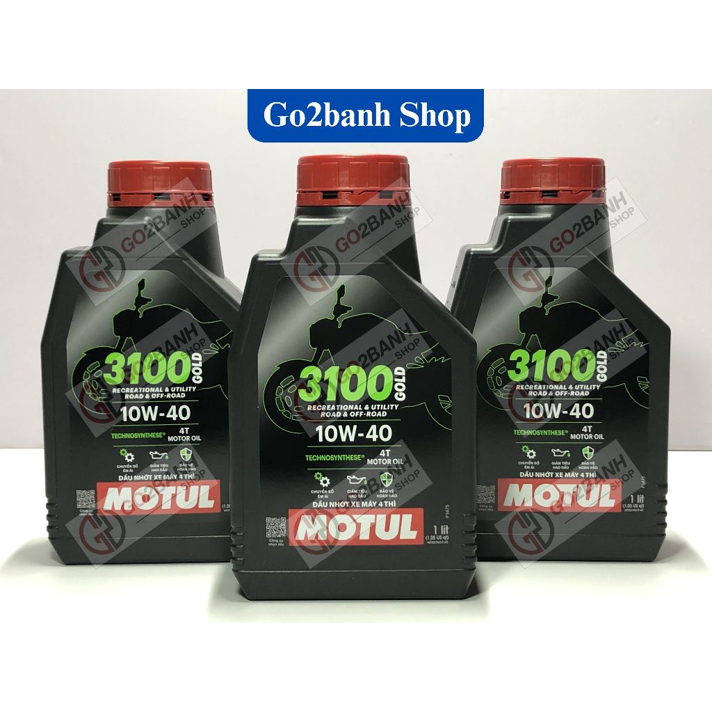 Nhớt Motul 3100 Gold 10W40 dành cho xe số