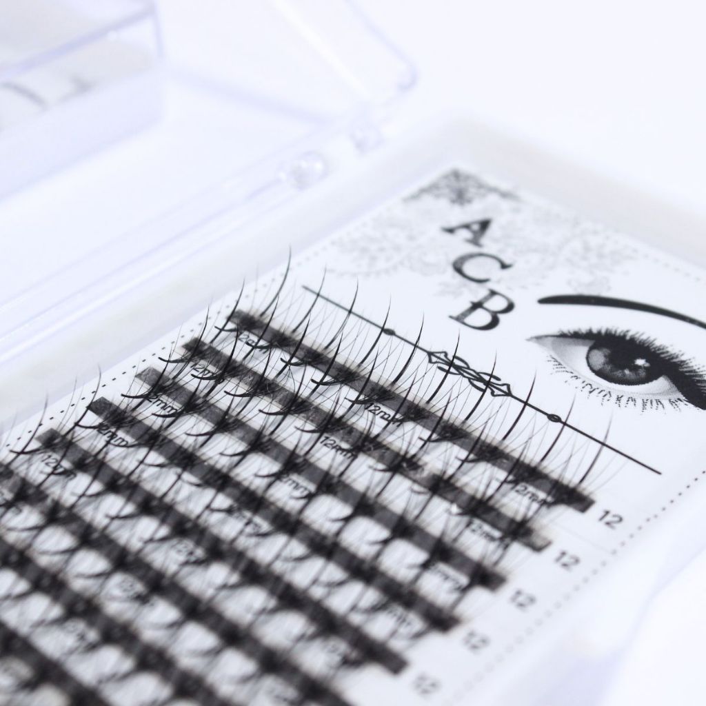 Mi khay Katun 5D ACB, Dày 0.07 mix size 9-14mm, Mi mắt ướt, Mi anime - Lông Mi ACB