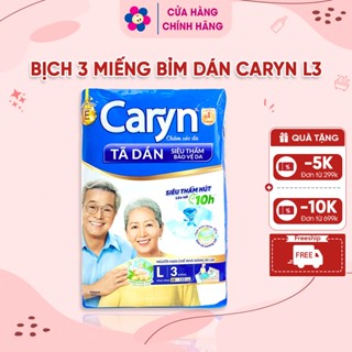 Bịch 3 Miếng Bỉm Dán Caryn Cho Mẹ Sau Sinh L3 - Tã Dán Caryn Cho Người Cao Tuổi