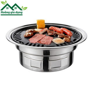 Bếp nướng than hoa âm bàn inox chuyên dụng cho nhà hàng và gia đình siêu tiện lợi