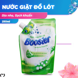 Nước Giặt Đồ Lót Chuyên Dụng Booster 250ml, Khử Mùi, Kháng Khuẩn, An Toàn Cho Da
