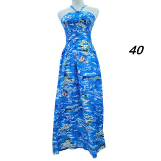 Đầm maxi cúp ngực quyến rũ (sọc/thổ cẩm/hoa lá)